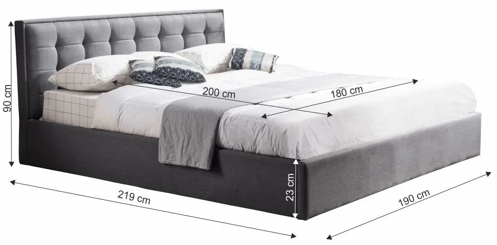 Pat Mobhaus Elsie 180x200 (Gray)