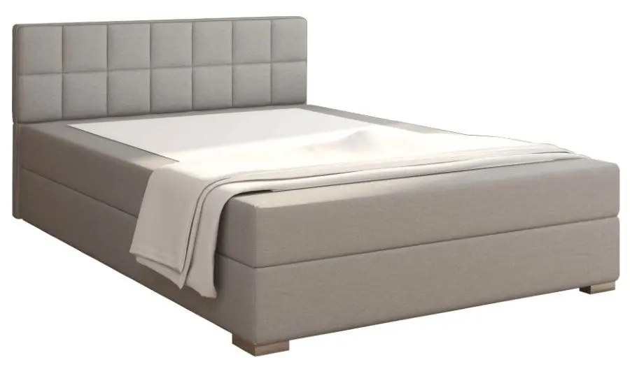 Pat Mobhaus Ferata Komfort Boxspring 140x200 (Light Gray)