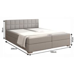 Pat Mobhaus Ferata Komfort Boxspring 180х200 (Light Gray) Thumb