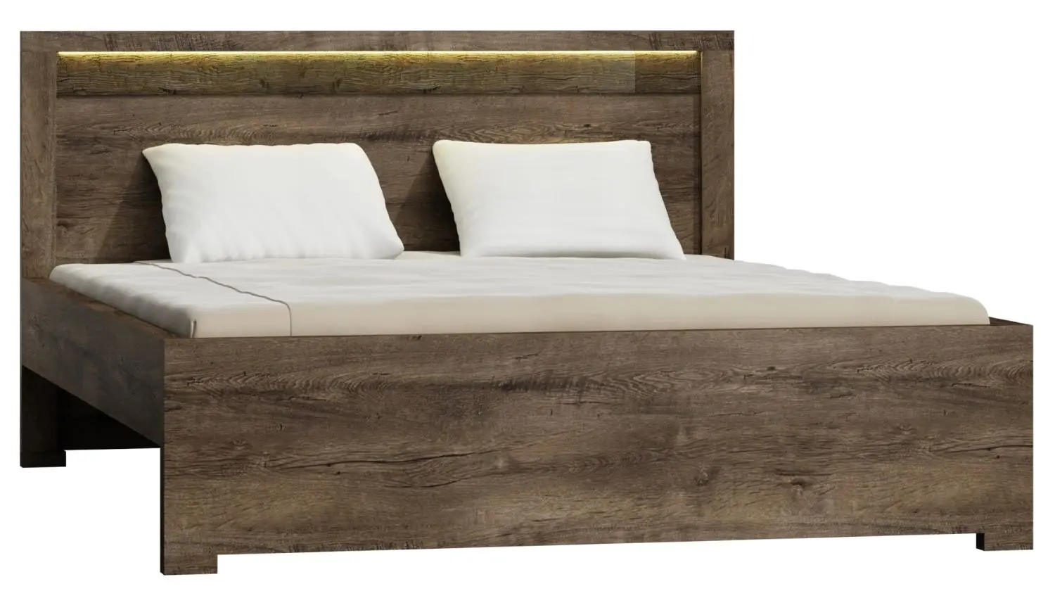 Кровать Tempo Kondela Infinity I-19 160х200 (Ash Dark)
