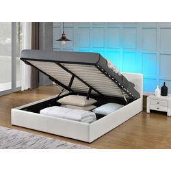 Pat Mobhaus Jada New cu LED iluminare 180х200 (White) Thumb