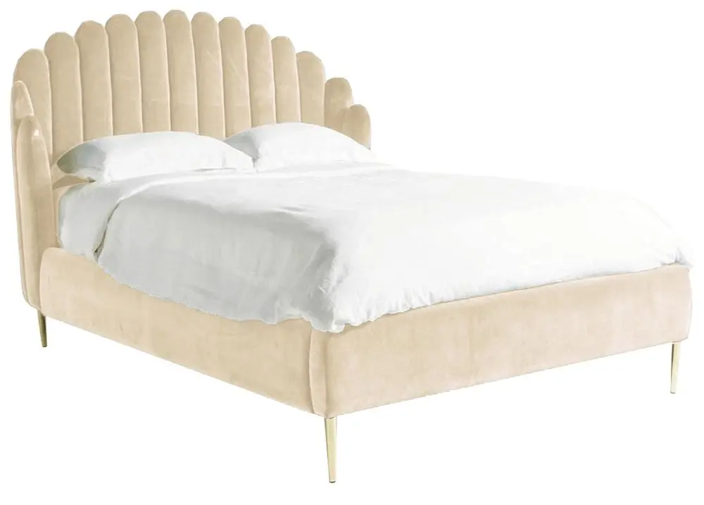 Кровать Mobhaus Kadosa 180х200 (Beige/Golden Matte)