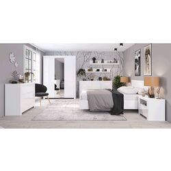 Кровать Mobhaus Lindy 160x200 (White Gloss) Thumb
