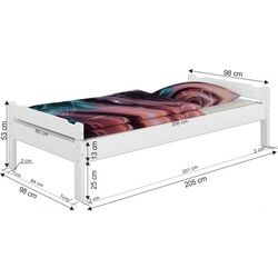 Pat Mobhaus Livio 90х200 (White) Thumb