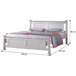 Кровать Mobhaus Lucas New 160х200 (White) Thumb