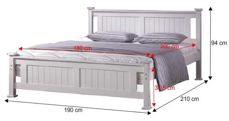 Pat Mobhaus Lucas New 180х200 (White)