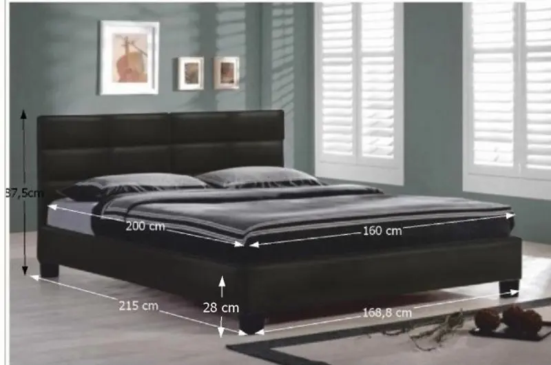 Кровать Mobhaus Mikel 160х200 (Black)