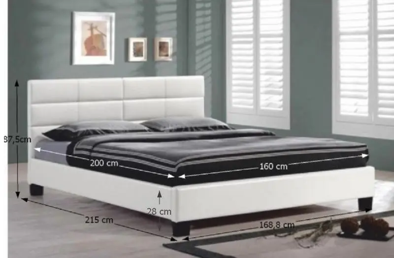 Кровать Mobhaus Mikel 160х200 (White)