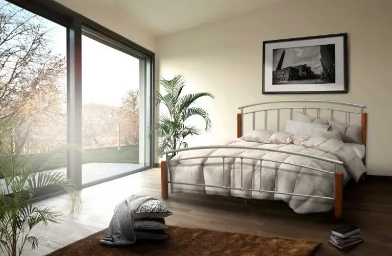 Pat Mobhaus Mirela 180x200 (Alder/Silver)