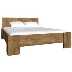 Кровать Mobhaus Montana L1 160х200 (Lefkas Oak Dark)