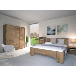 Кровать Mobhaus Montana L2 180х200 (Lefkas Oak Dark) Thumb