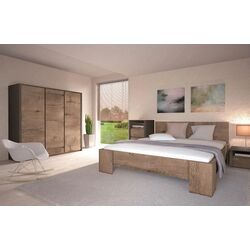 Кровать Mobhaus Montana L2 180х200 (Lefkas Oak Dark) Thumb