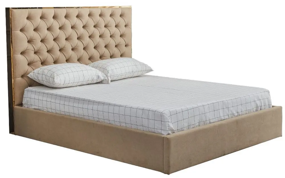 Кровать Mobhaus Nadia 160х200 (Beige)