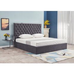 Кровать Mobhaus Nadia 160х200 (Dark Gray) Thumb