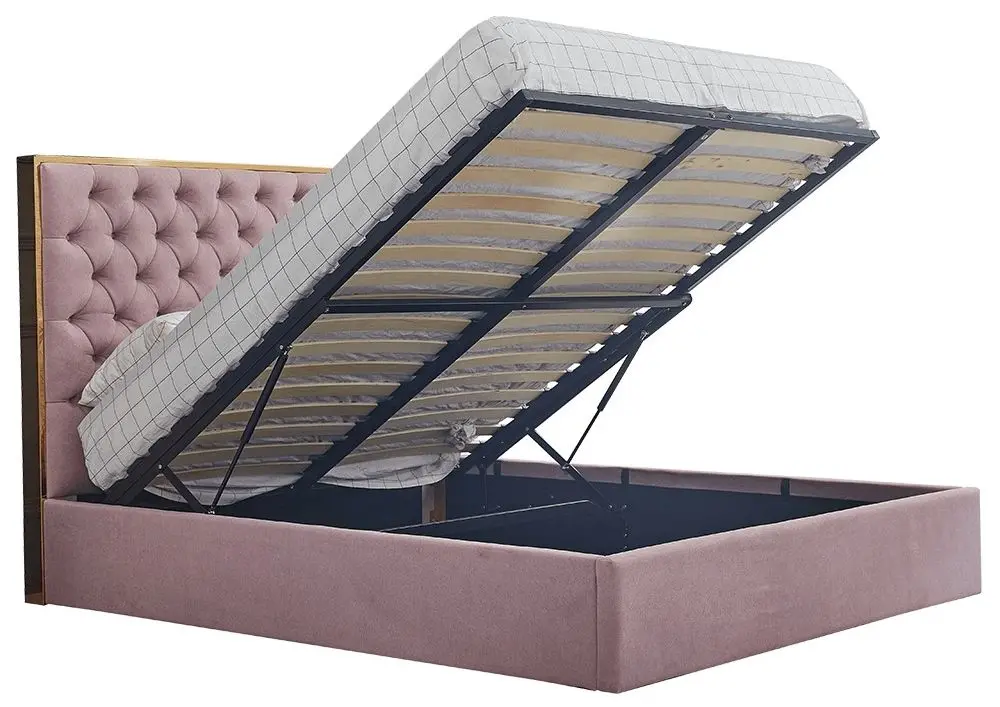 Кровать Mobhaus Nadia 160х200 (Pink) - 4