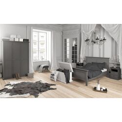 Кровать Mobhaus Paris 180х200 (Gray) Thumb