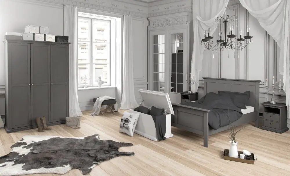 Кровать Mobhaus Paris 180х200 (Gray)