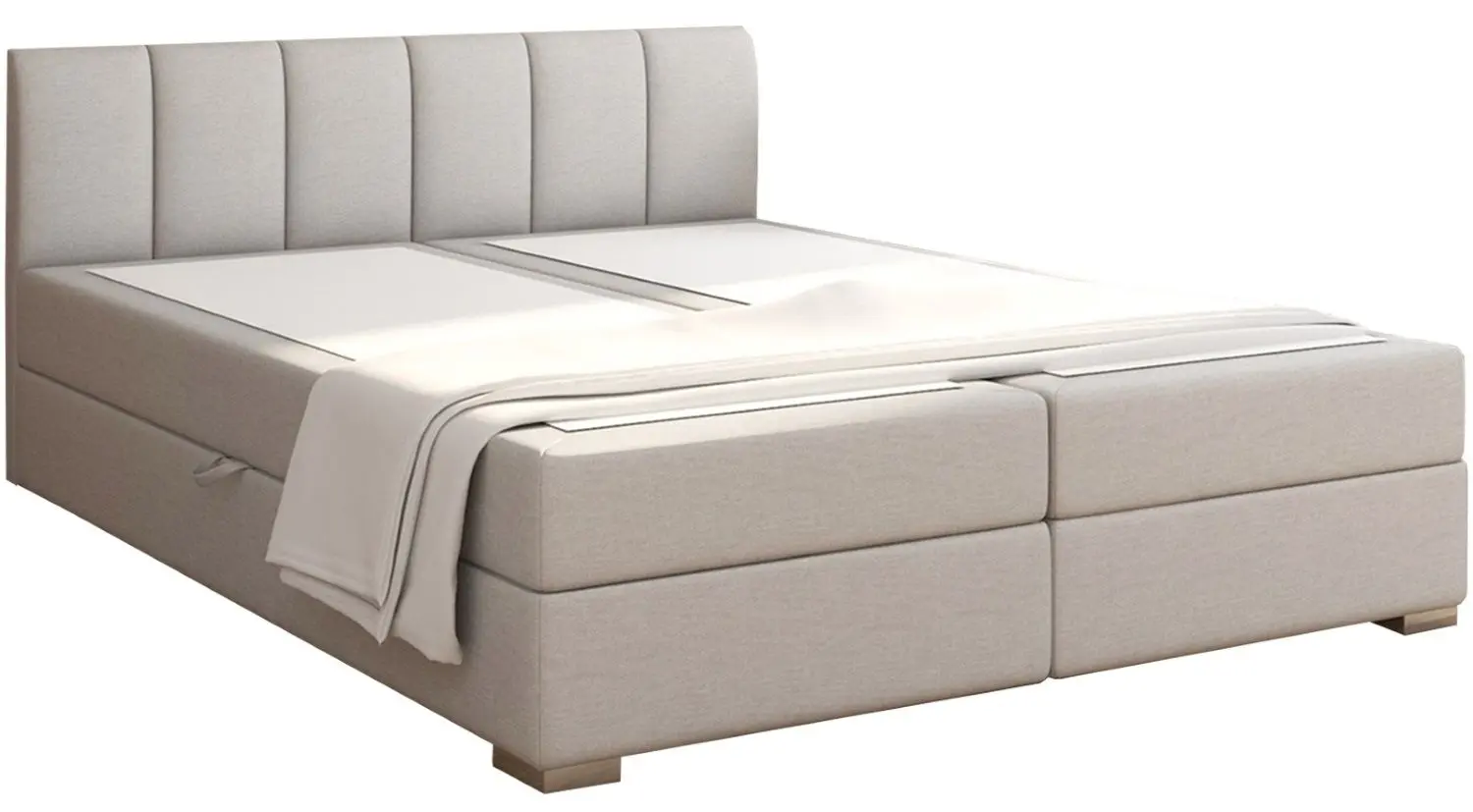 Pat Mobhaus Riana Komfort 180x200 (Light Gray)