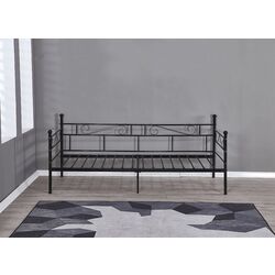Кровать Mobhaus Rozali 90x200 (Black) Thumb