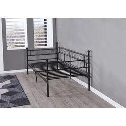 Кровать Mobhaus Rozali 90x200 (Black) Thumb