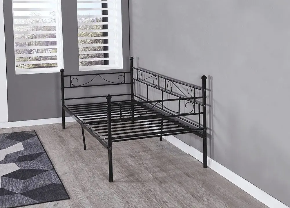 Кровать Mobhaus Rozali 90x200 (Black)