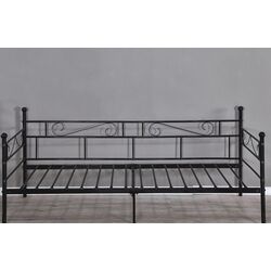 Кровать Mobhaus Rozali 90x200 (Black) Thumb