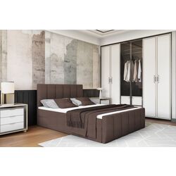 Pat Mobhaus Star Boxspring 160x200 (Brown)