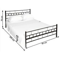 Pat Mobhaus Tajgi 90x200 (Black) Thumb