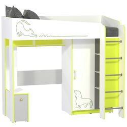 Pat suprapus Mobi Alpha 11.20 (Lime Green/Gray/White Premium)