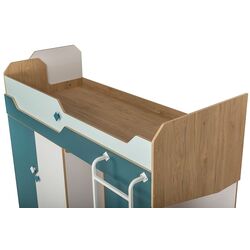 Pat suprapus Mobi Junior 11.06 (White/Mint/Petrol) Thumb