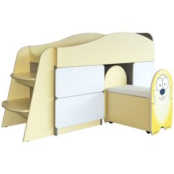 Pat suprapus Mobi Monti 70х140 (White/Slate Gray/Lemon Sorbet) Thumb