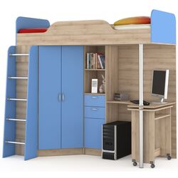 Pat suprapus Mobi Nika 427 T (Sand Beech/Capri Blue) Thumb