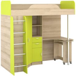 Pat suprapus Mobi Nika 427 Т (Sand Beech/Green Lime) Thumb