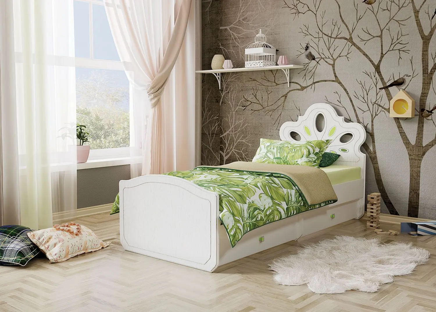 Pat Mobi Alisa 11.26 (White/Ash Vanilla)