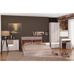 Pat Mobi Elen 140х200 (Ash Shimo Light/Savana Latte) Thumb