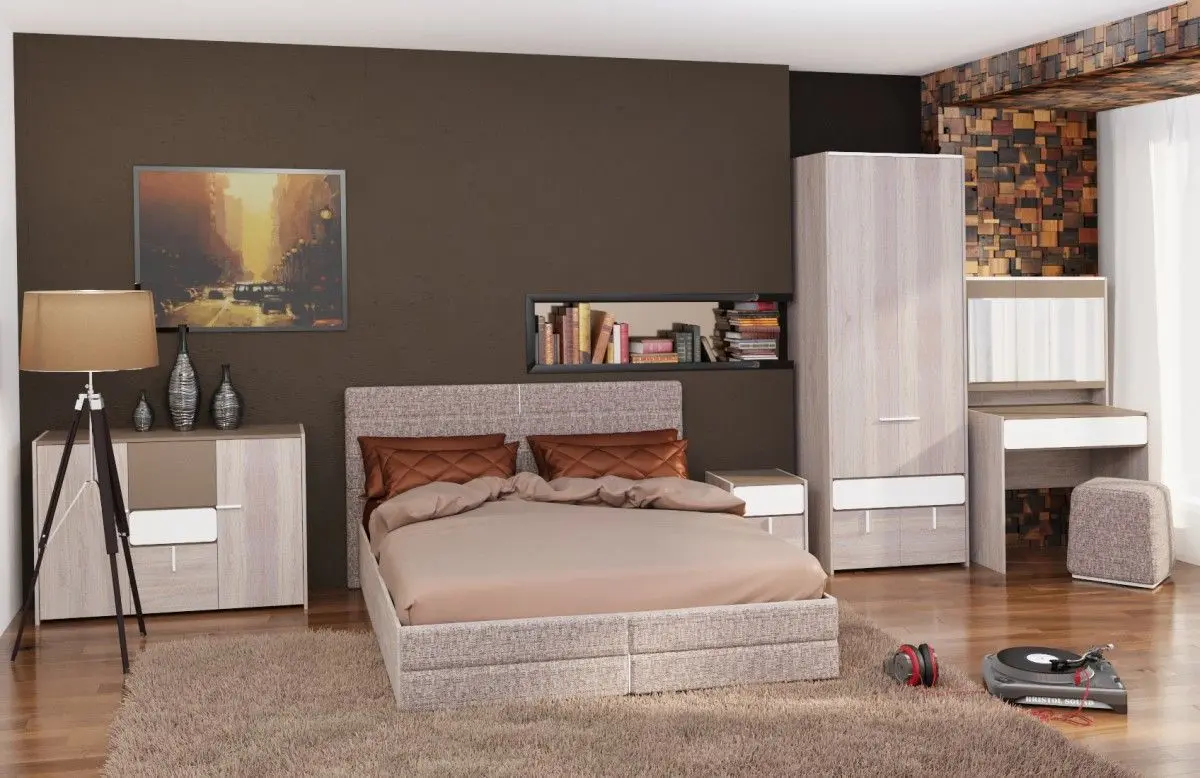 Pat Mobi Elen 140х200 (Ash Shimo Light/Savana Latte) - 3