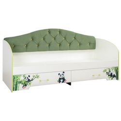 Pat Mobi Grin 11.35.01 80x200 (White Shagreen/Black/Leafy Green)