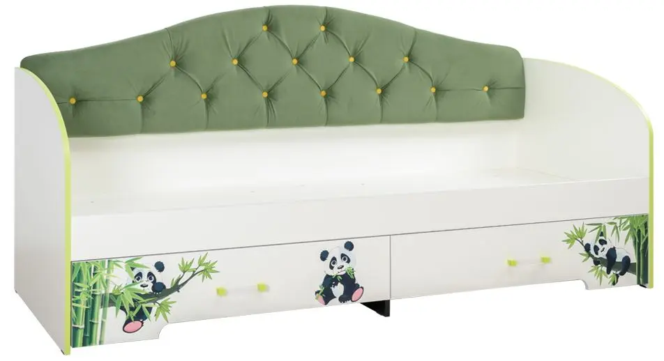 Pat Mobi Grin 11.35.01 80x200 (White Shagreen/Black/Leafy Green)