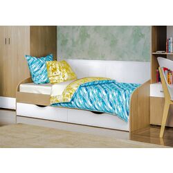 Pat Mobi Linda 01.60 90x200 (Sonoma Oak/White) Thumb