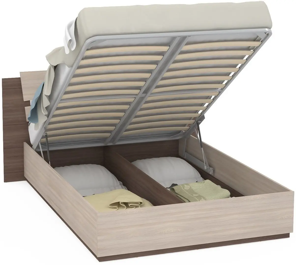 Pat Mobi Monika 160х200 (Ash Shimo Light/Ash Shimo Dark)