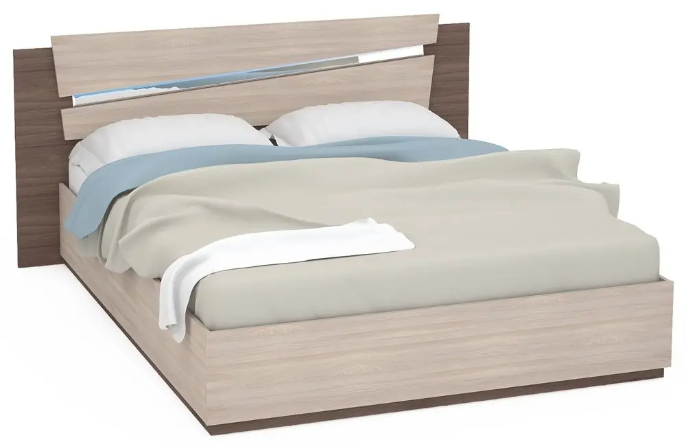 Pat Mobi Monika 160х200 (Ash Shimo Light/Ash Shimo Dark)