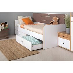 Pat Mobi Vudi 11.02 90x200 (White/Gold Oak/Savannah Latte) Thumb