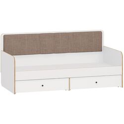 Pat Mobi Vudi 11.02 90x200 (White/Gold Oak/Savannah Latte)