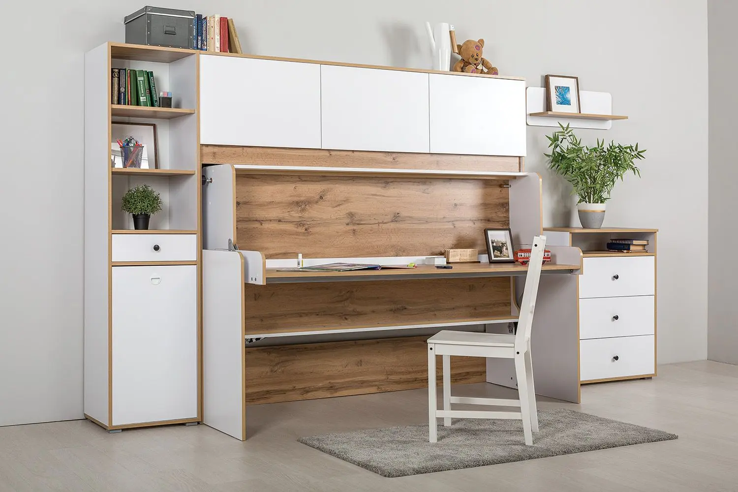 Pat-transformer Mobi Vudi 11.60 80x180 (White/Gold Oak) - 5