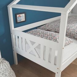 Pat-casuta MobiCasa Fiona 90x200 (White) Thumb