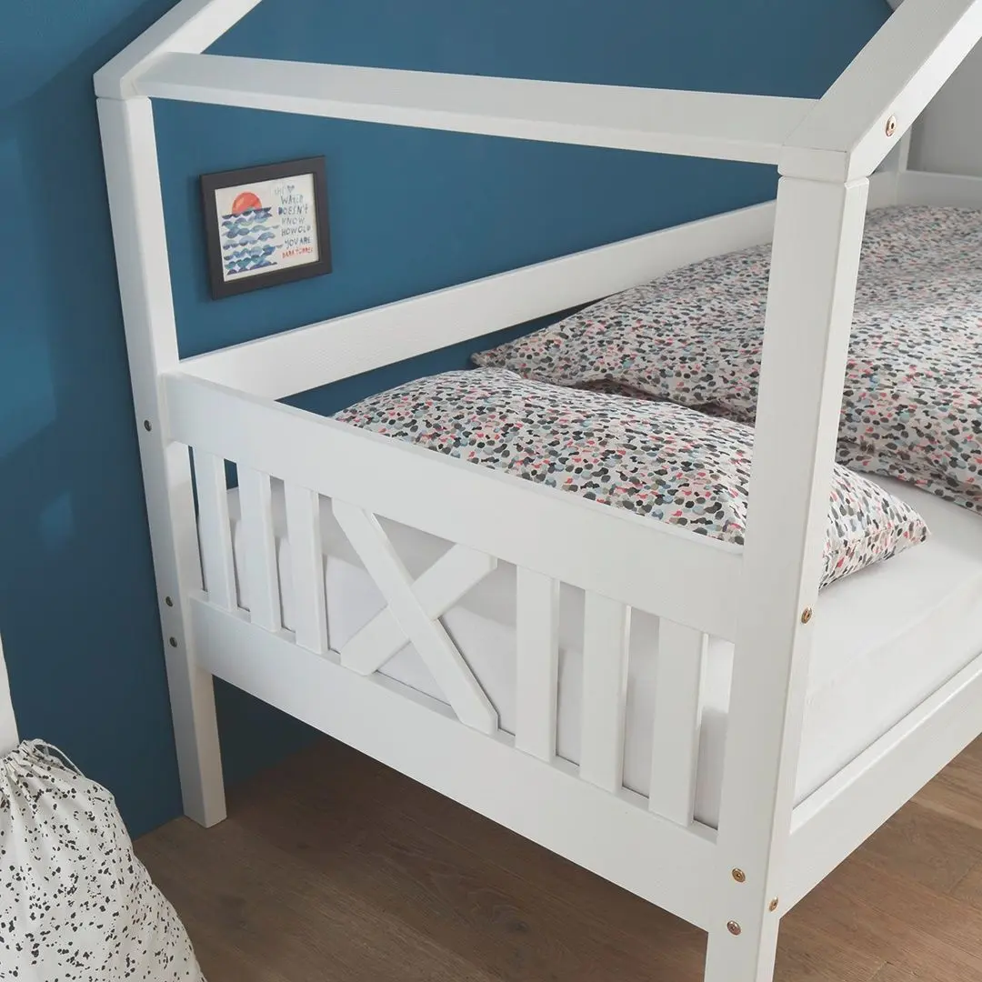 Pat-casuta MobiCasa Fiona 90x200 (White) - 3