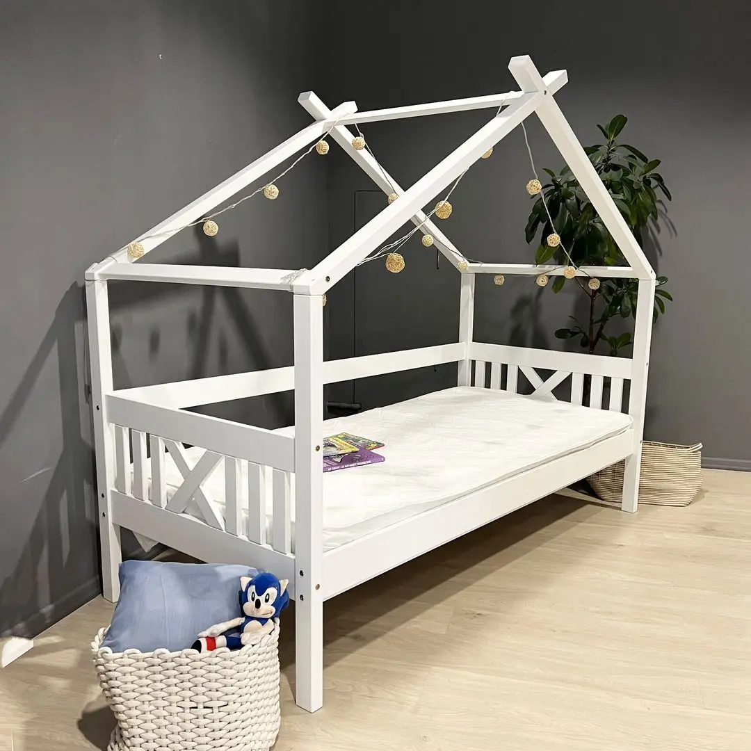 Pat-casuta MobiCasa Fiona 90x200 (White) - 5