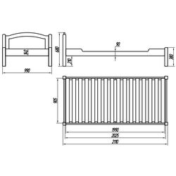 Pat MobiCasa Goofy 1 90x200 (White) Thumb