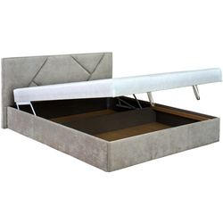 Кровать Modern Ameli 1 Vavilon 62 подъемный механизм 160x200 (Beige-Gray Dark) Thumb