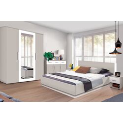 Pat Modern Francesca 160x200 (Cashmere/White) Thumb